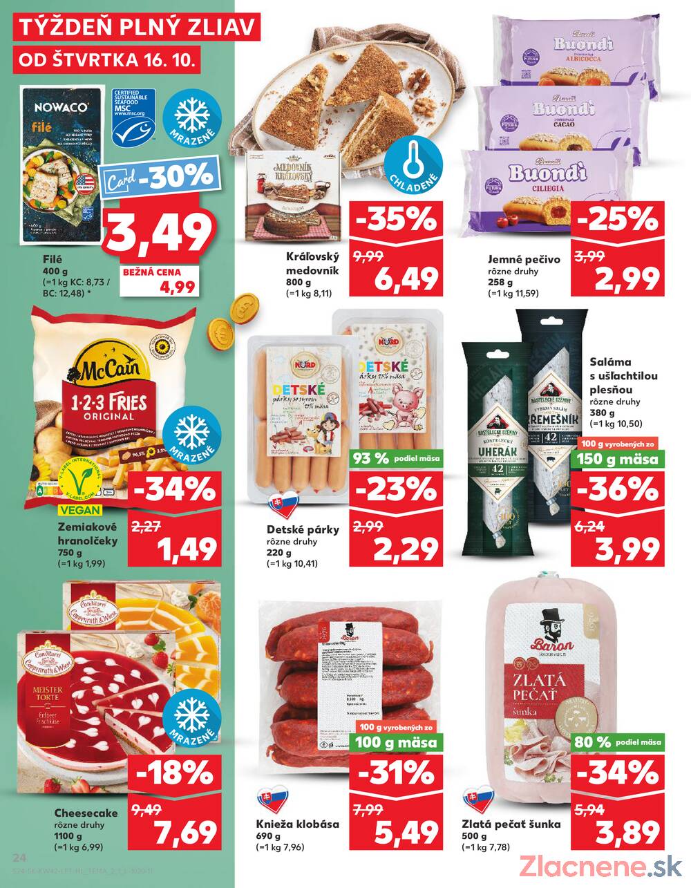 Leták Kaufland - Kaufland 16.10. - 22.10. - Kaufland Tvrdošín - strana 24