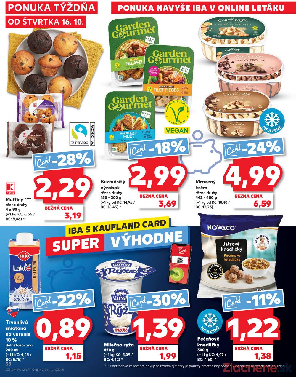 Leták Kaufland - Kaufland 16.10. - 22.10. - Kaufland Tvrdošín - strana 38