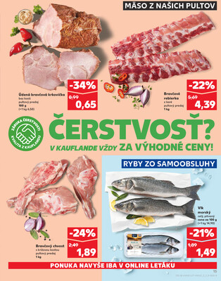 Kaufland 16.10. - 22.10. - Kaufland Tvrdošín