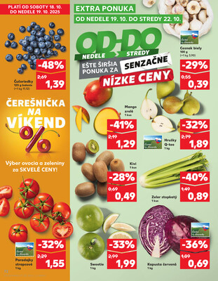 Kaufland 16.10. - 22.10. - Kaufland Detva