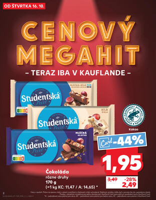 Kaufland 16.10. - 22.10. - Kaufland Bytča