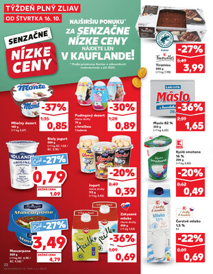 Kaufland 16.10. - 22.10. - Kaufland Bytča