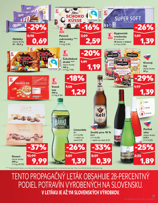 Kaufland 16.10. - 22.10. - Kaufland Bytča