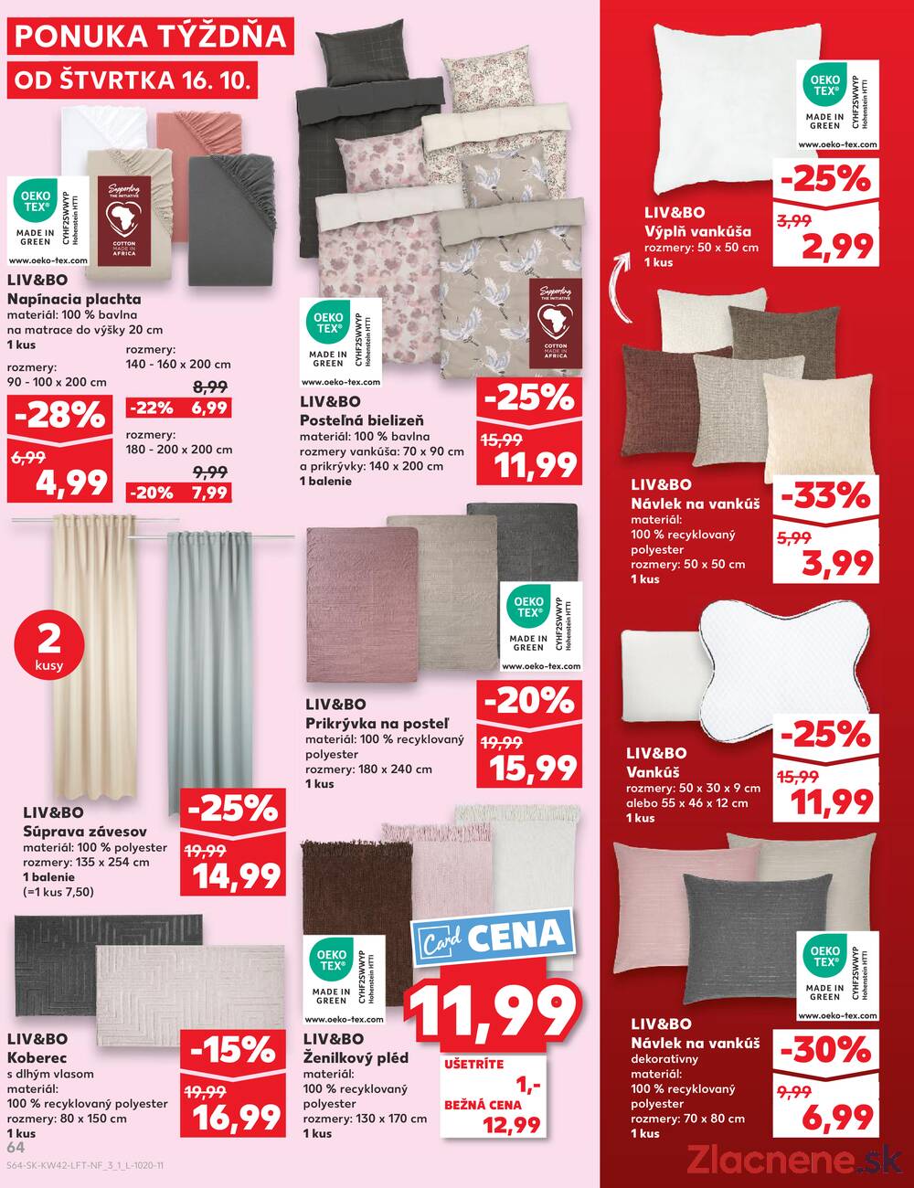 Leták Kaufland - Kaufland 16.10. - 22.10. - Kaufland Púchov - strana 64