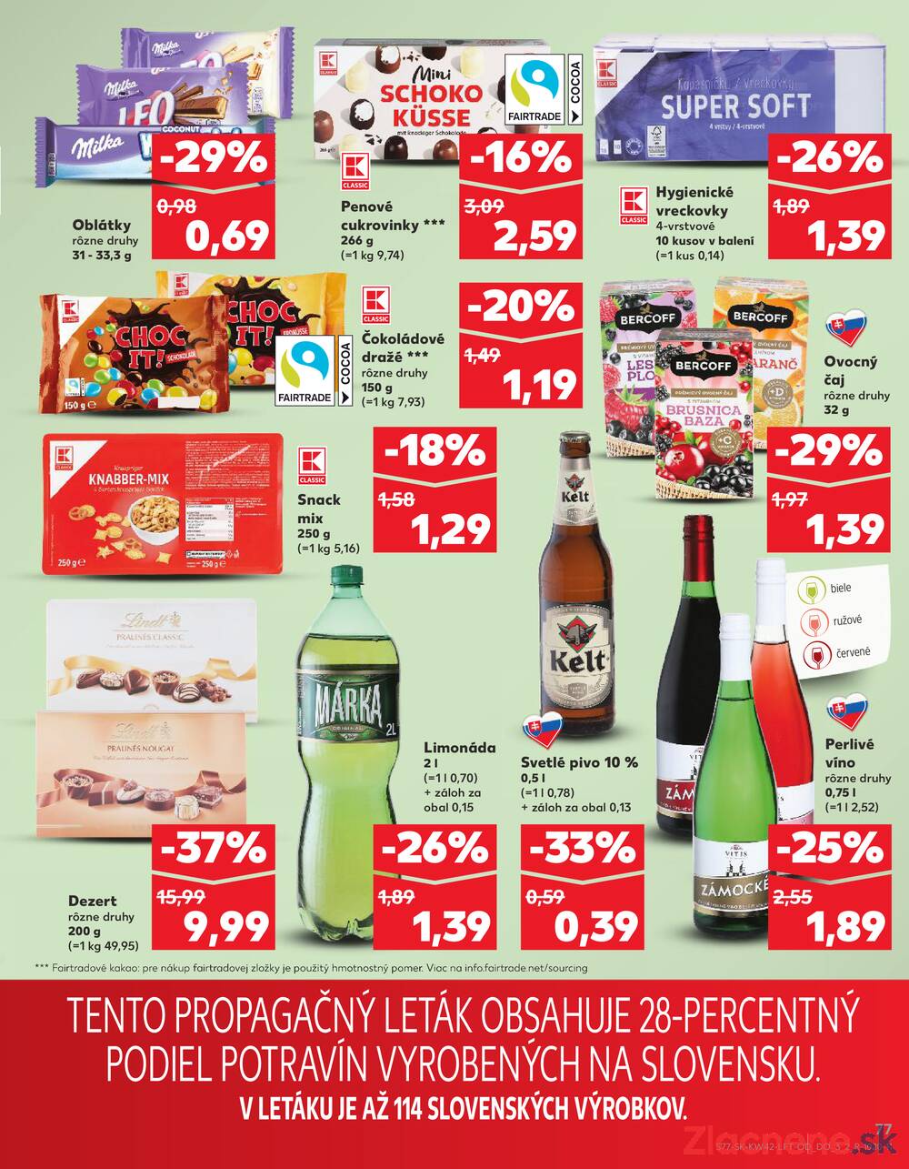 Leták Kaufland - Kaufland 16.10. - 22.10. - Kaufland Veľký Meder - strana 77