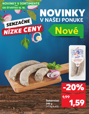 Kaufland 16.10. - 22.10. - Kaufland Nové Mesto nad Váhom