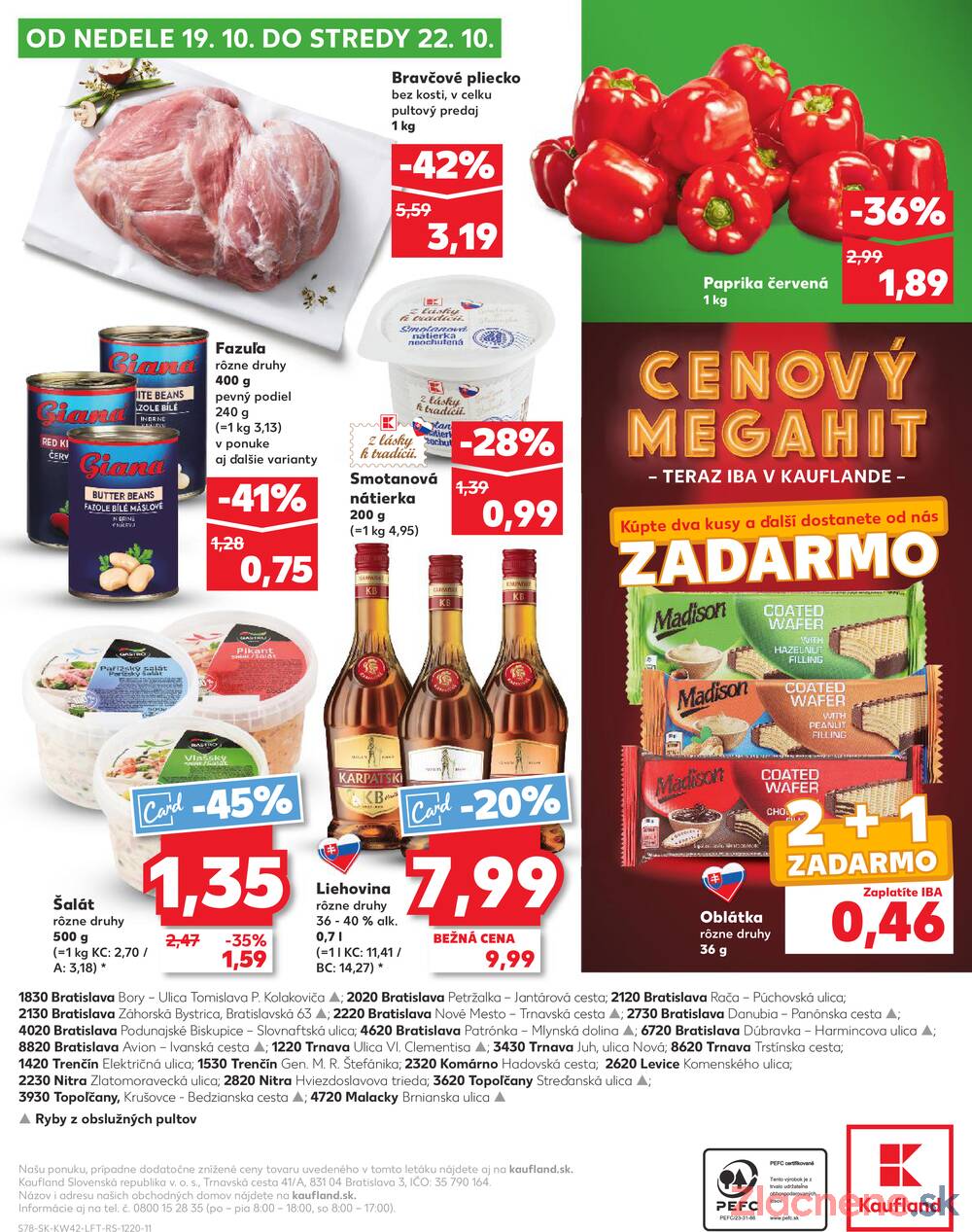 Leták Kaufland - Kaufland 16.10. - 22.10. - Kaufland Topoľčany - strana 78 Leták Kaufland - Kaufland 16.10. - 22.10. - Kaufland Topoľčany - strana 78