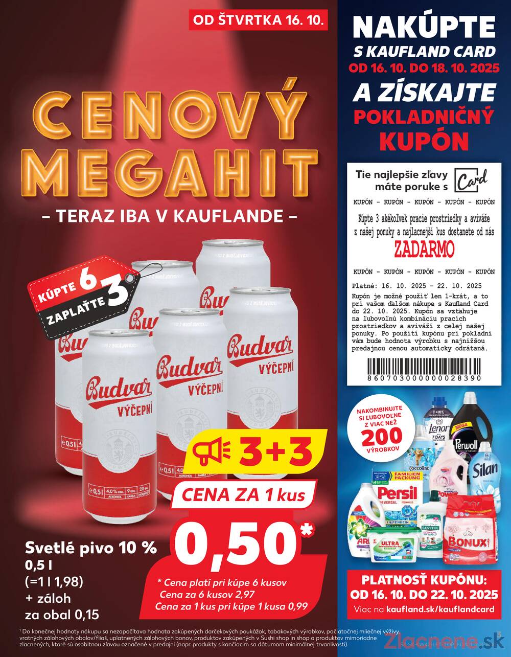 Leták Kaufland - Kaufland 16.10. - 22.10. - Kaufland Bratislava - Podunajské Biskupice - strana 3