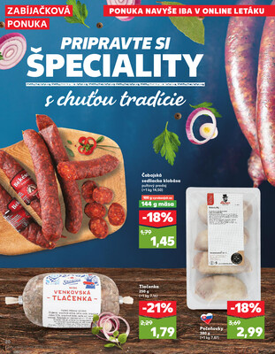 Kaufland 16.10. - 22.10. - Bratislava-Patrónka