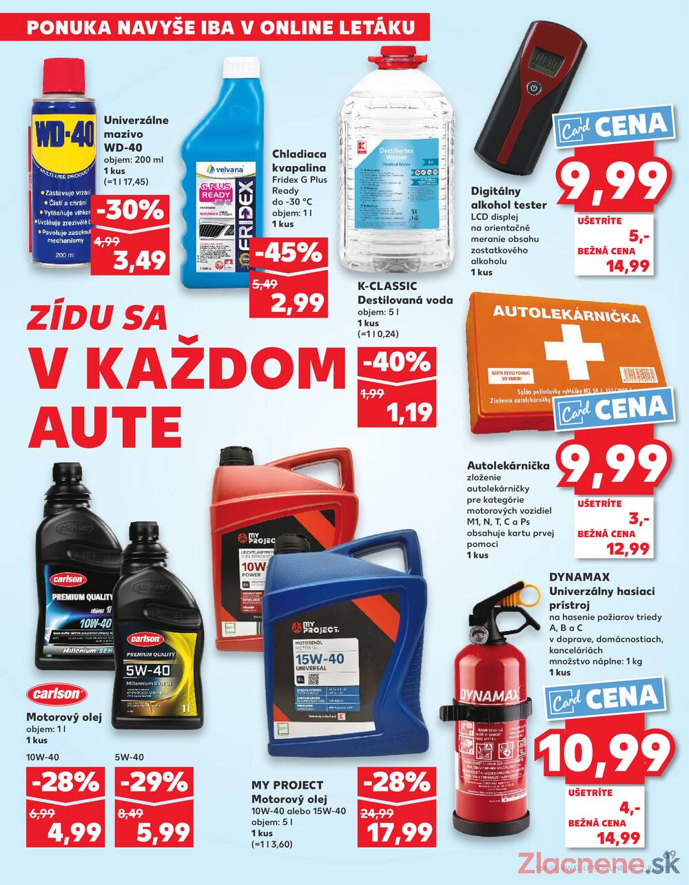 Leták Kaufland - Kaufland 16.10. - 22.10. - Kaufland Prešov - Sekčov  - strana 69