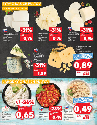 Kaufland 16.10. - 22.10. - Kaufland Prešov - Sekčov 
