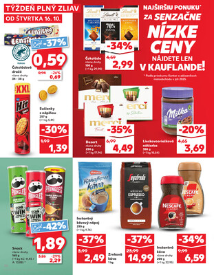 Kaufland 16.10. - 22.10. - Kaufland Prešov - Sekčov 