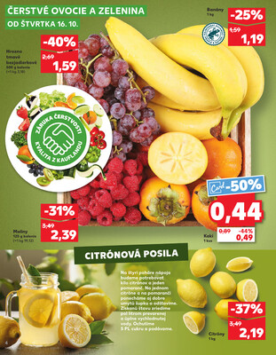 Kaufland 16.10. - 22.10. - Kaufland Poprad - Moyzesova