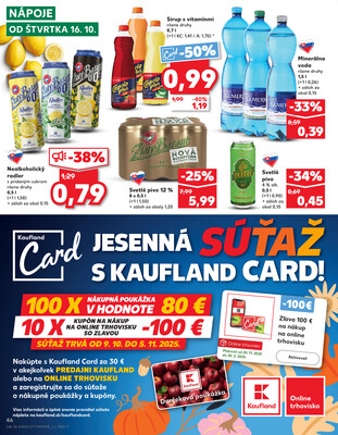 Kaufland 16.10. - 22.10. - Kaufland Poprad - Moyzesova