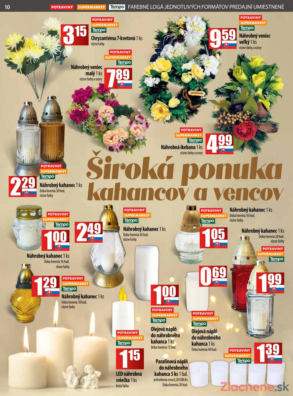 Leták COOP Jednota Slovensko
		  platný do 22.10.2025 - strana 10
