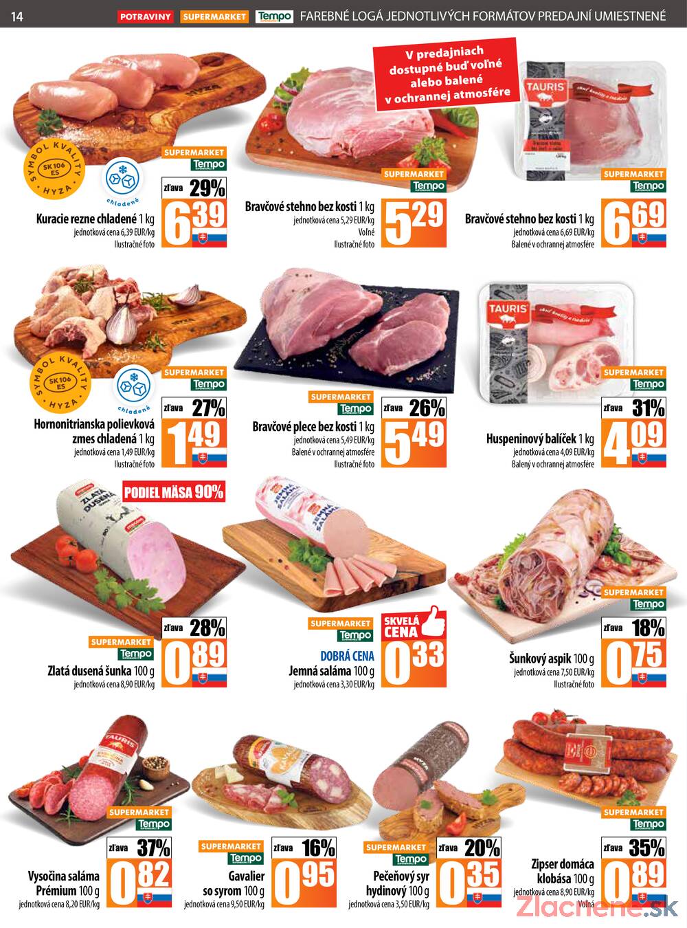 Leták COOP Jednota Slovensko - COOP do 22.10. - strana 14