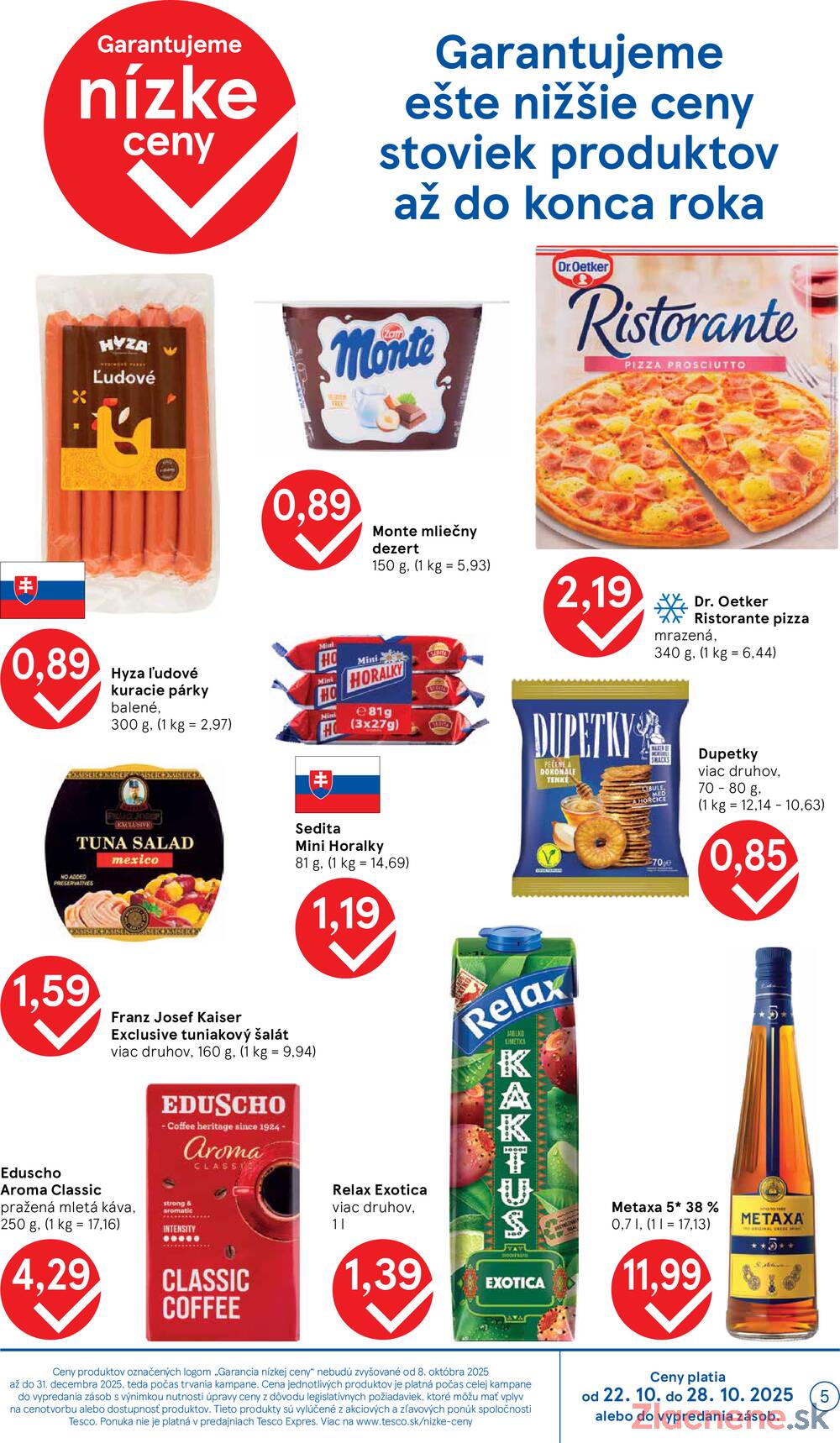 Leták Tesco
		  platný do 28.10.2025 - strana 5