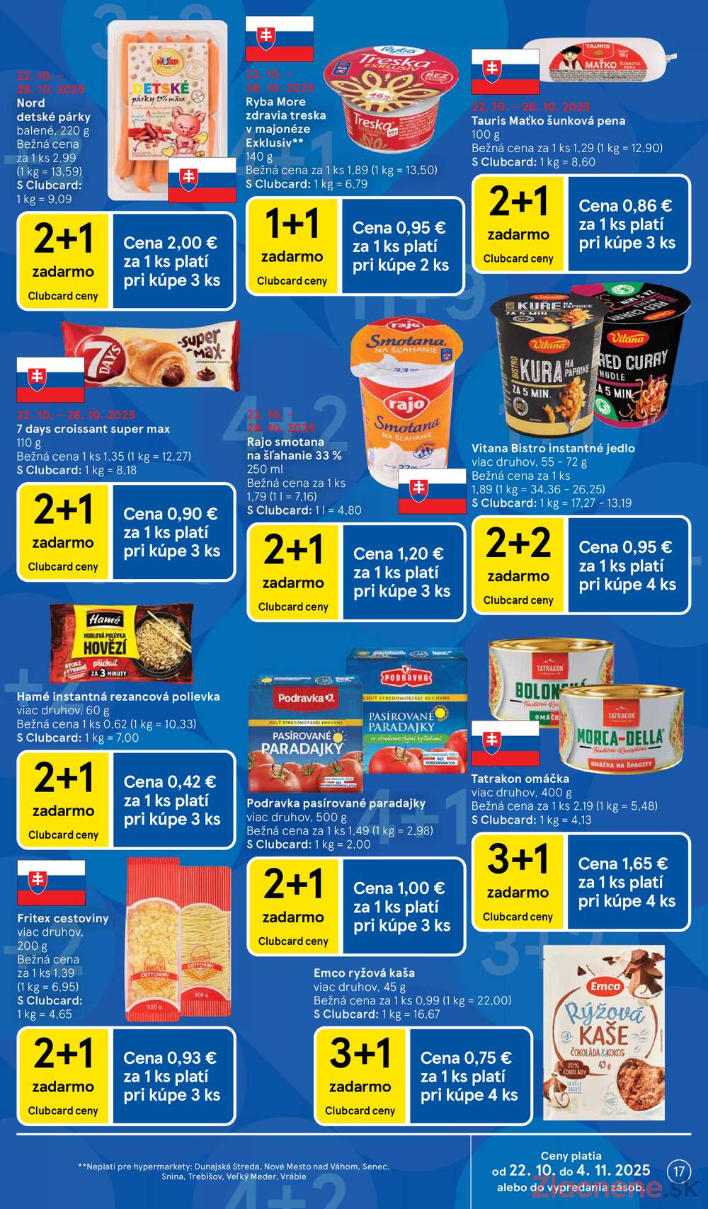 Leták Tesco
		  platný do 28.10.2025 - strana 17