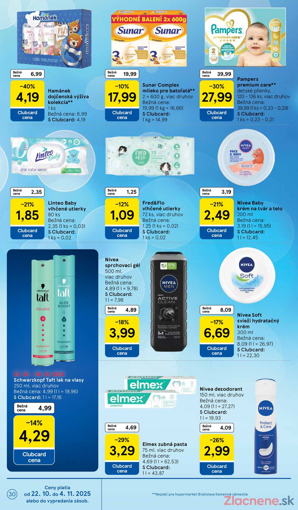 Leták Tesco - Tesco malé hypermarkety od 22.10. do 28.10.2025 - strana 30 Leták Tesco - Tesco malé hypermarkety od 22.10. do 28.10.2025 - strana 30