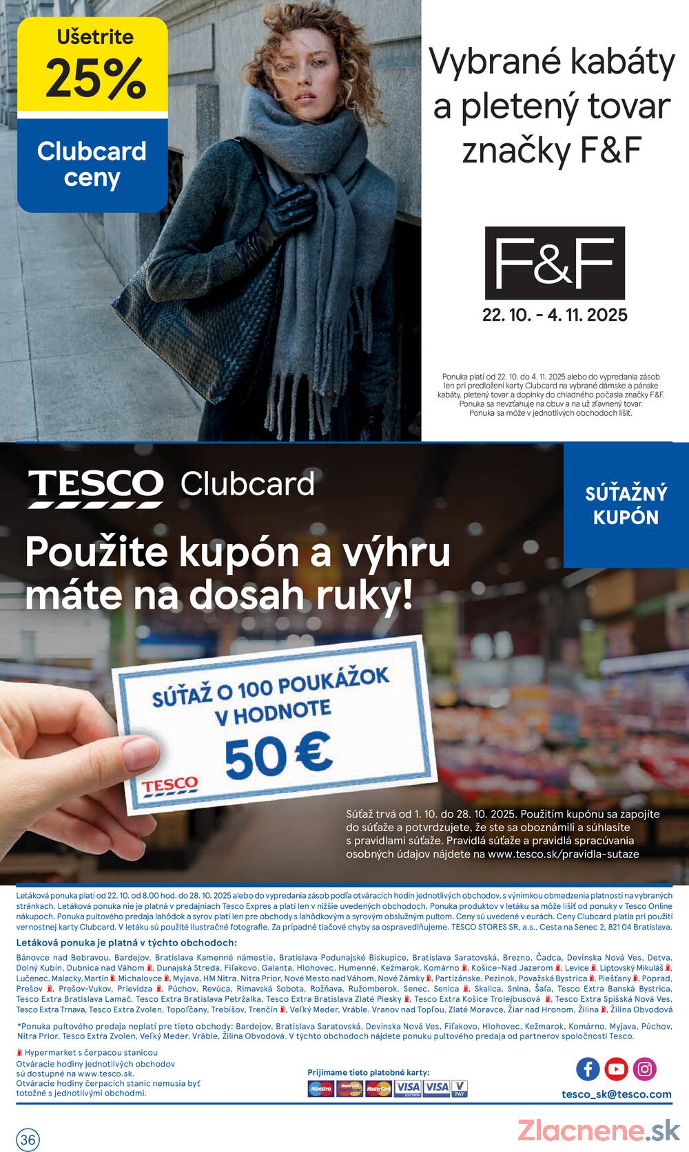 Leták Tesco - Tesco malé hypermarkety od 22.10. do 28.10.2025 - strana 36