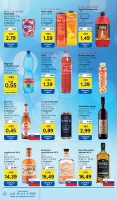 Tesco malé hypermarkety od 22.10. do 28.10.2025