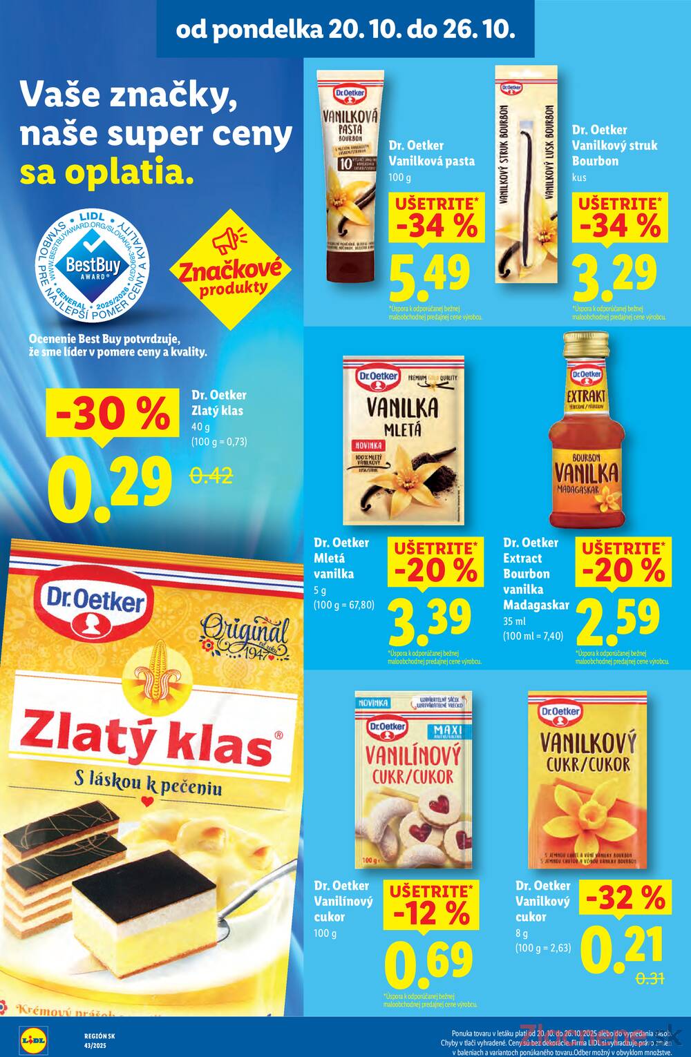 Leták Lidl
		  platný do 26.10.2025 - strana 30