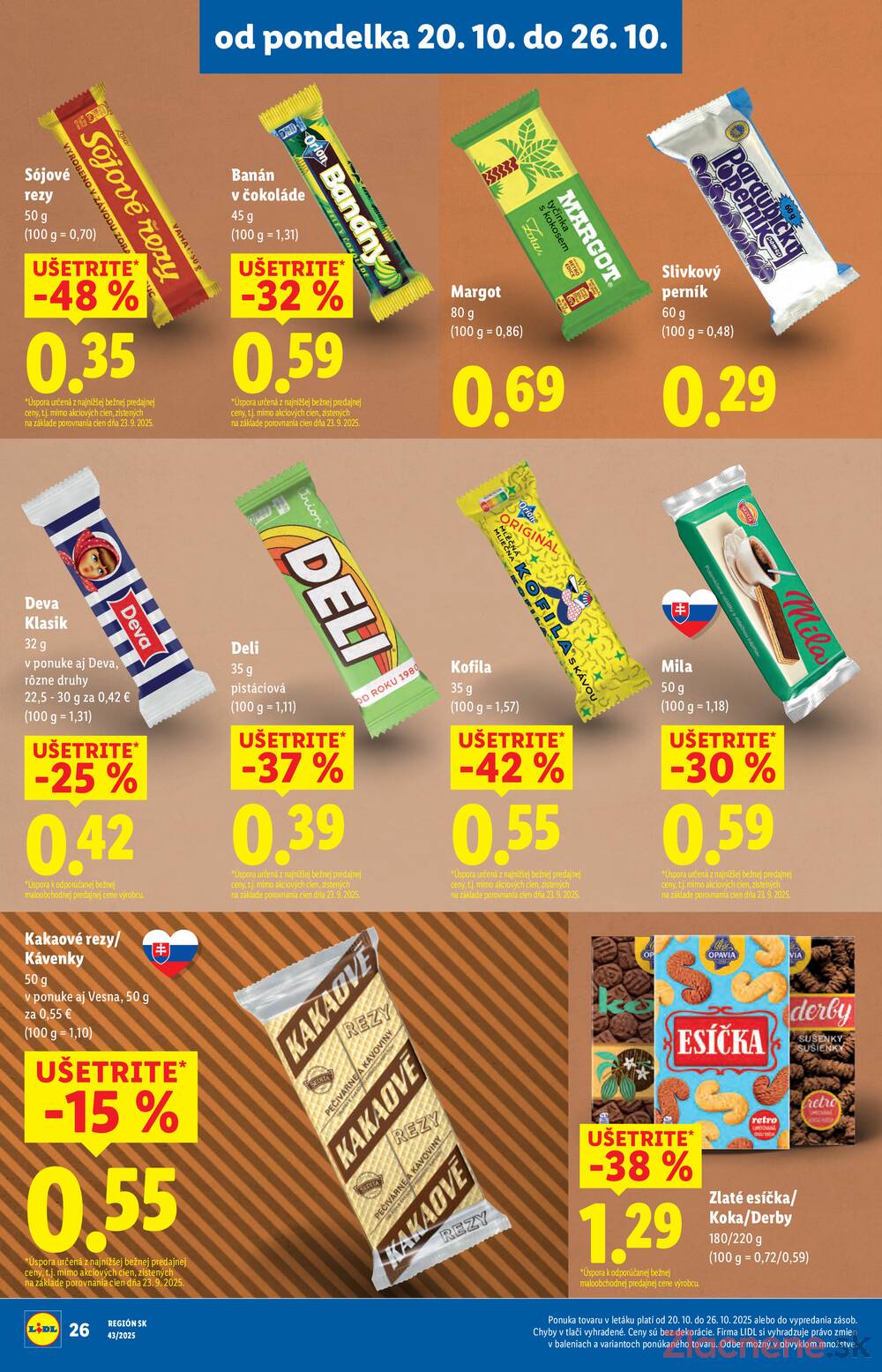 Leták Lidl
		  platný do 26.10.2025 - strana 38