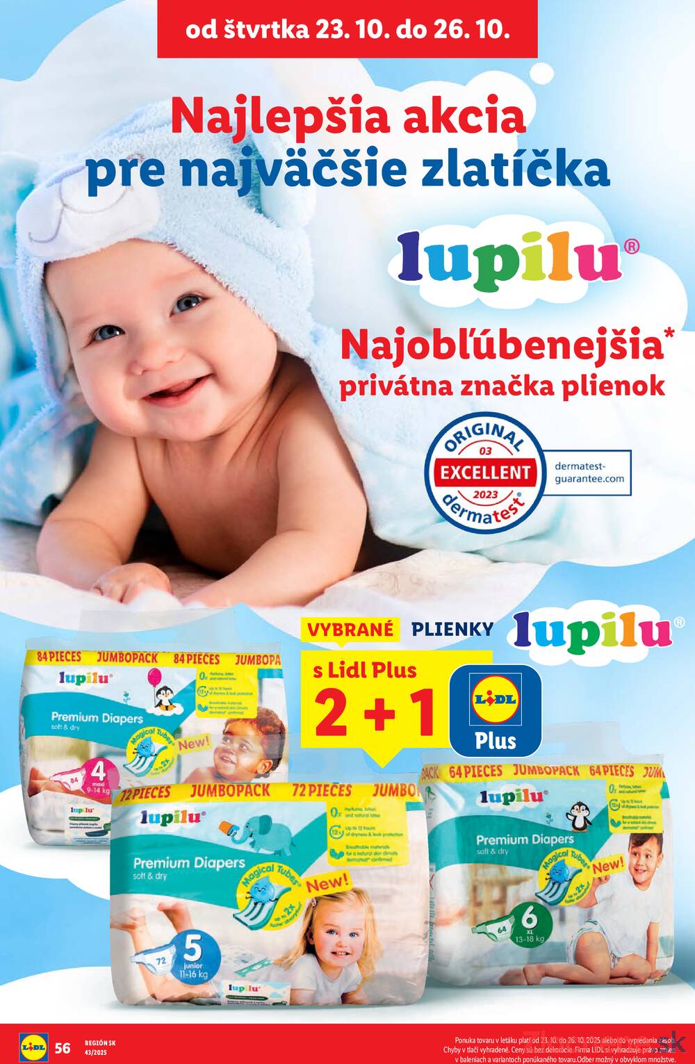 Leták Lidl
		  platný do 26.10.2025 - strana 71