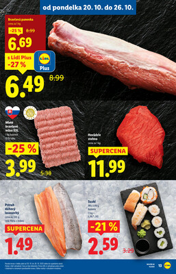 Leták Lidl
		  platný do 26.10.2025 - strana 15