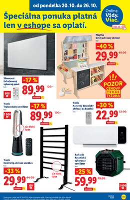 Leták Lidl
		  platný do 26.10.2025 - strana 64
