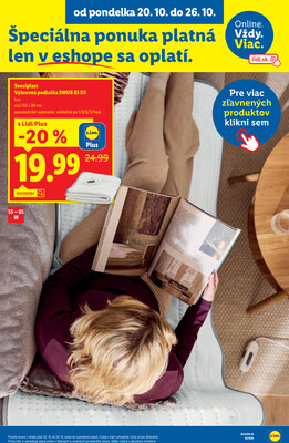 Leták Lidl
		  platný do 26.10.2025 - strana 66
