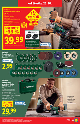 Leták Lidl
		  platný do 26.10.2025 - strana 87