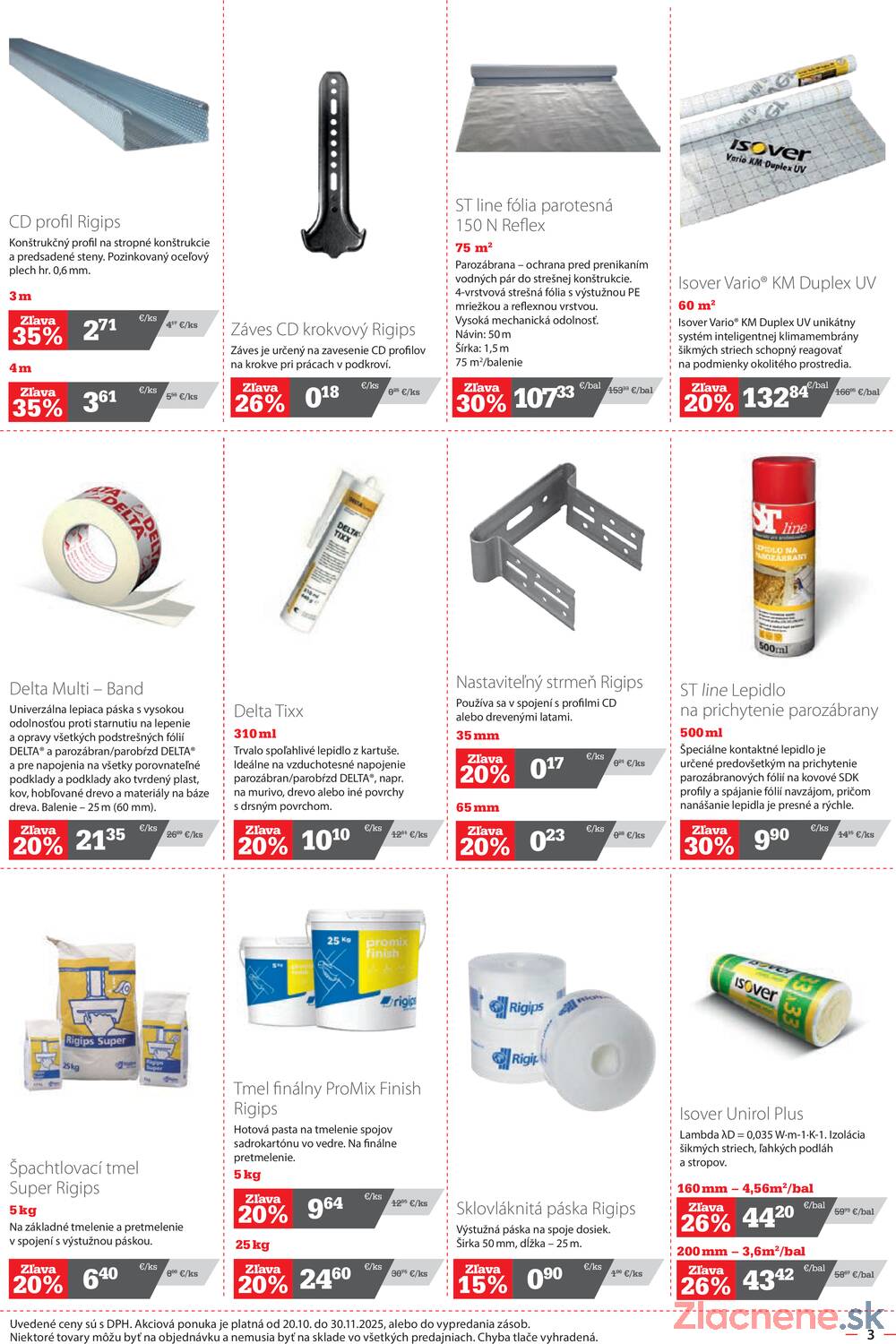 Leták STAVMAT
		  platný do 30.11.2025 - strana 3