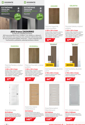 Leták STAVMAT
		  platný do 30.11.2025 - strana 14