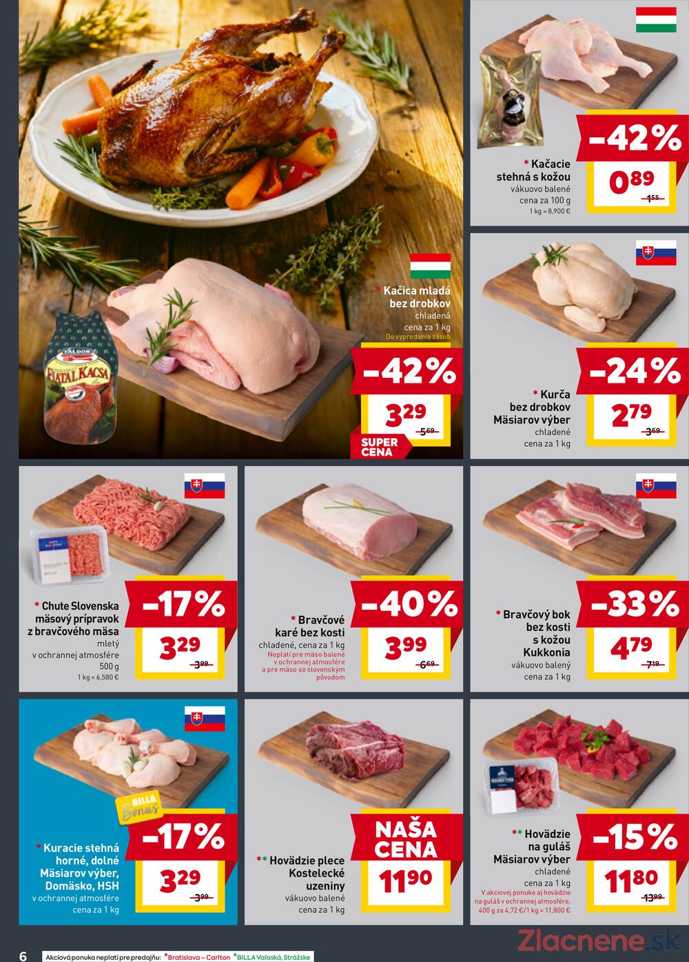 Leták Billa - Billa od 22.10. do 28.10.2025 - strana 6