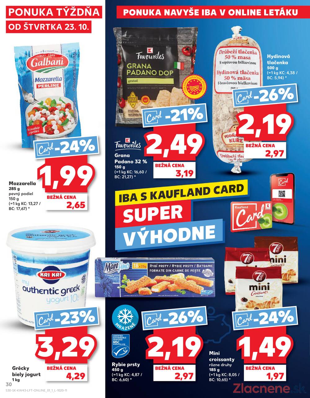Leták Kaufland - Kaufland 23.10. - 29.10. - Kaufland Detva - strana 30