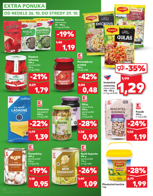 Kaufland 23.10. - 29.10. - Kaufland Detva