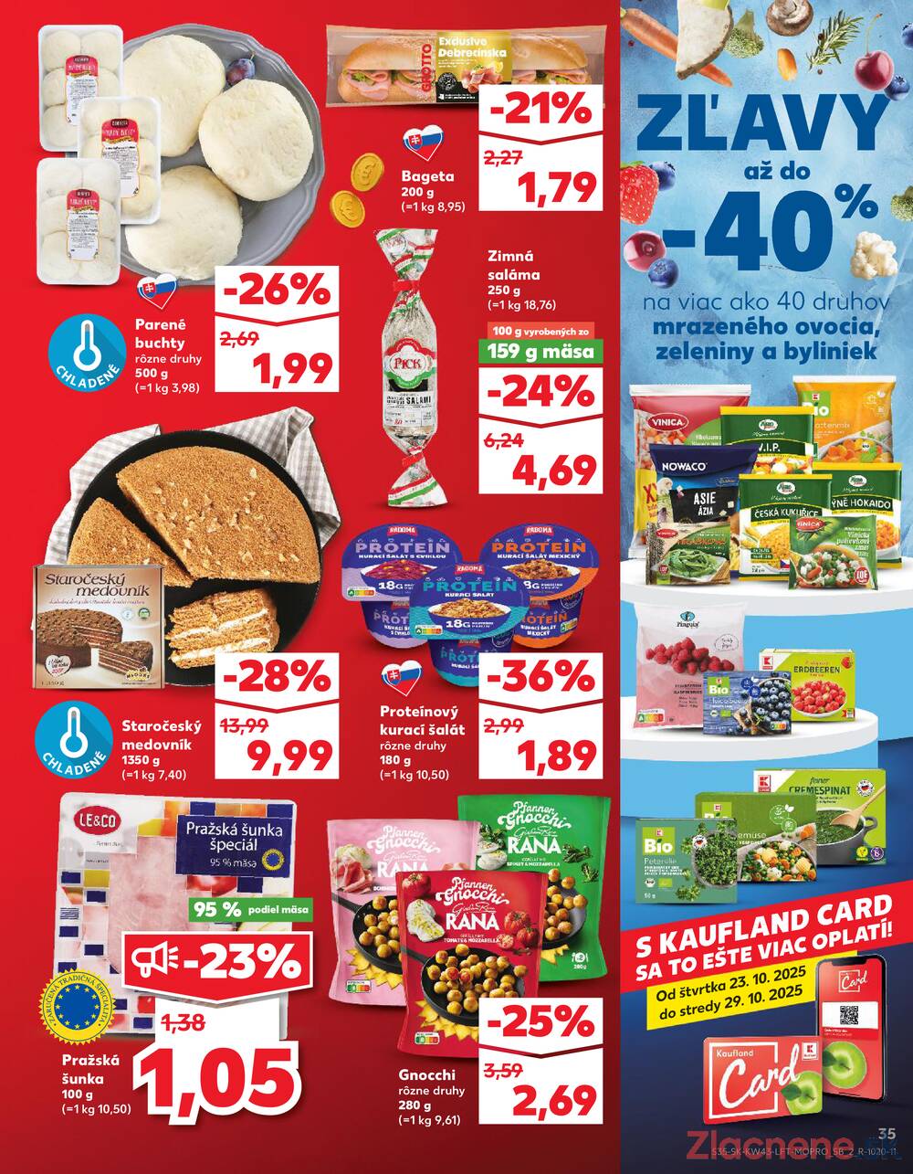 Leták Kaufland - Kaufland 23.10. - 29.10. - Kaufland Vranov nad Topľou - strana 35 Leták Kaufland - Kaufland 23.10. - 29.10. - Kaufland Vranov nad Topľou - strana 35