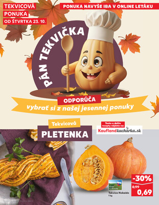Kaufland 23.10. - 29.10. - Kaufland Púchov