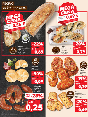 Kaufland 23.10. - 29.10. - Kaufland Poprad - Jiřího Wolkera