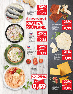 Kaufland 23.10. - 29.10. - Kaufland Poprad - Jiřího Wolkera