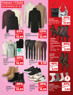 Kaufland 23.10. - 29.10. - Kaufland Poprad - Jiřího Wolkera