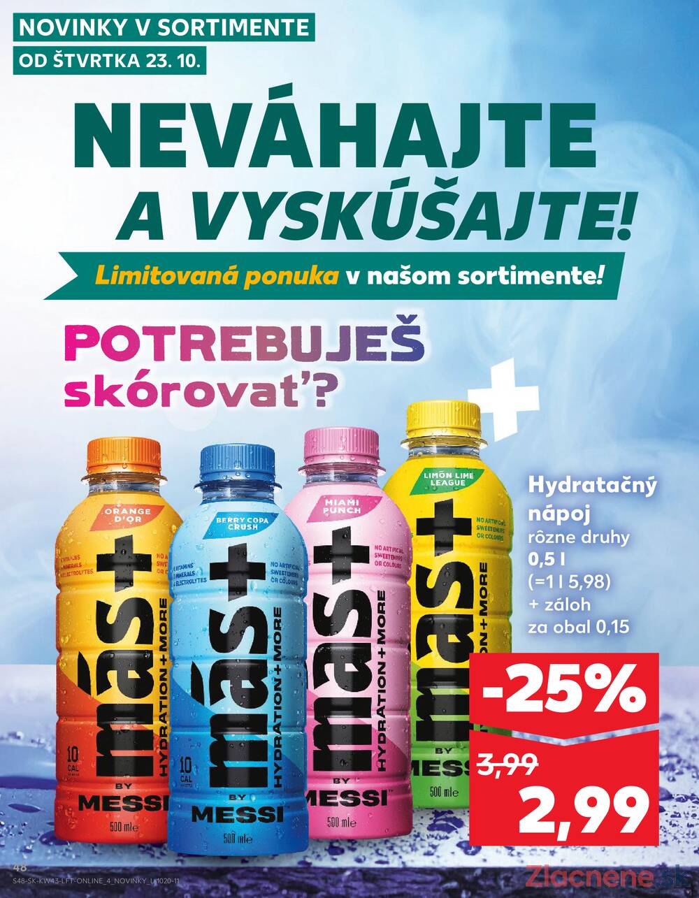 Leták Kaufland - Kaufland 23.10. - 29.10. - Kaufland Michalovce (Humenská cesta) - strana 48