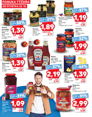 Kaufland 23.10. - 29.10. - Kaufland Michalovce (Humenská cesta)