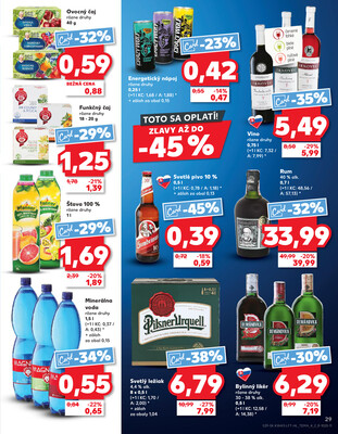 Kaufland 23.10. - 29.10. - Kaufland Zlaté Moravce