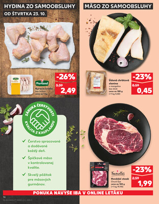 Kaufland 23.10. - 29.10. - Kaufland Trnava - Nová ul.
