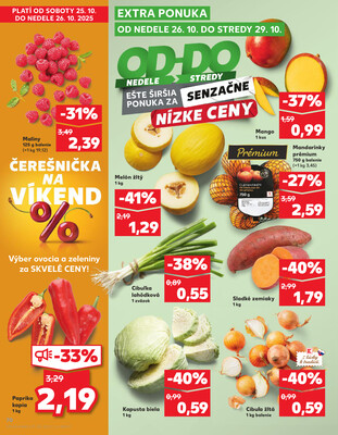 Kaufland 23.10. - 29.10. - Bratislava-Patrónka