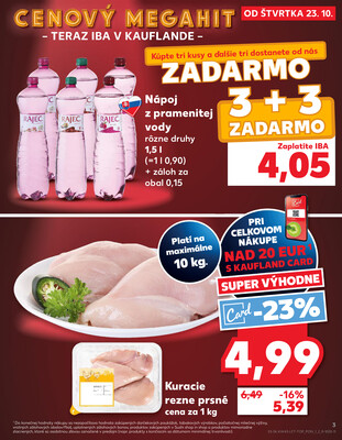 Kaufland 23.10. - 29.10. - Kaufland Senica