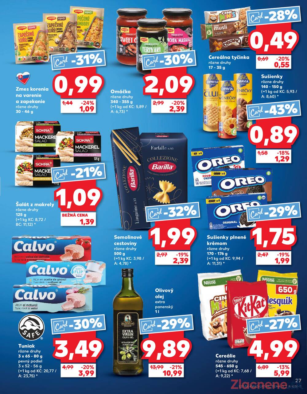 Leták Kaufland - Kaufland 23.10. - 29.10. - Kaufland (Kasárenská, Šamorín) - strana 27