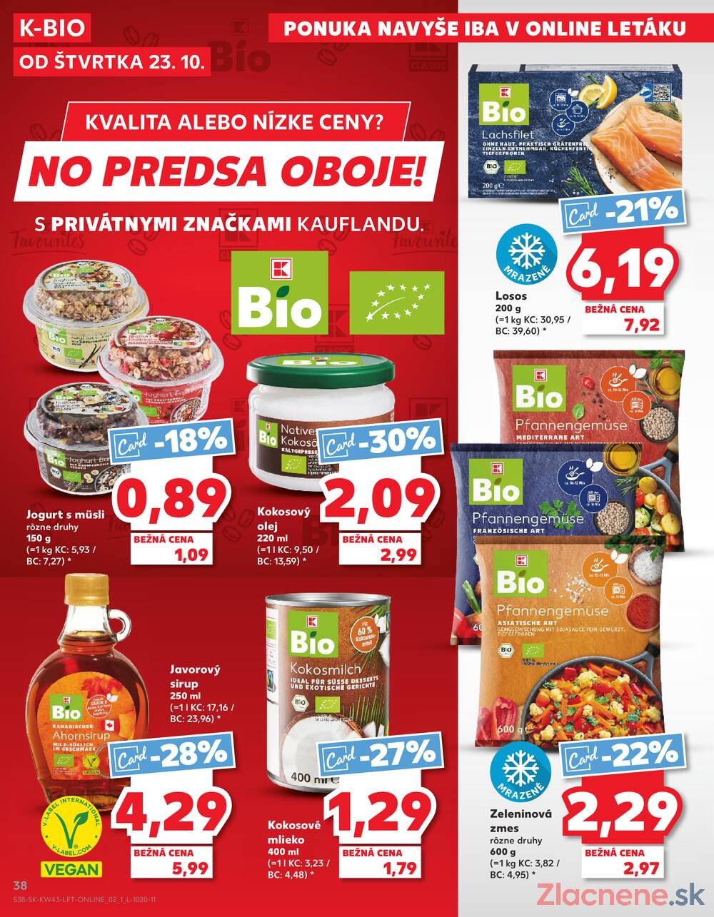 Leták Kaufland - Kaufland 23.10. - 29.10. - Kaufland (Kasárenská, Šamorín) - strana 38 Leták Kaufland - Kaufland 23.10. - 29.10. - Kaufland (Kasárenská, Šamorín) - strana 38